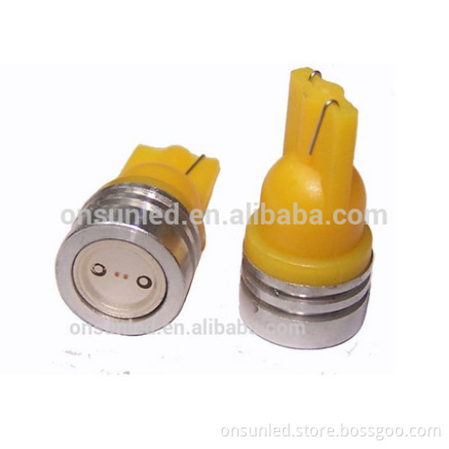hot sale high quality 1.5W Aluminum Led T10 car auto led light